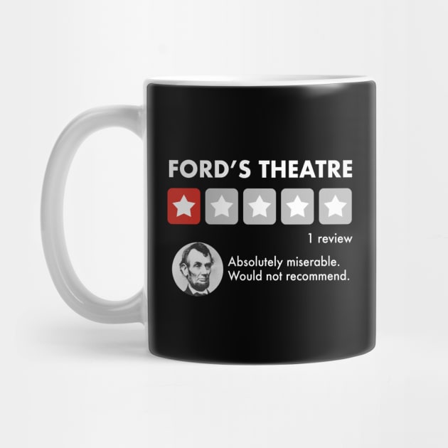 Ford's Theatre Review by PopCultureShirts